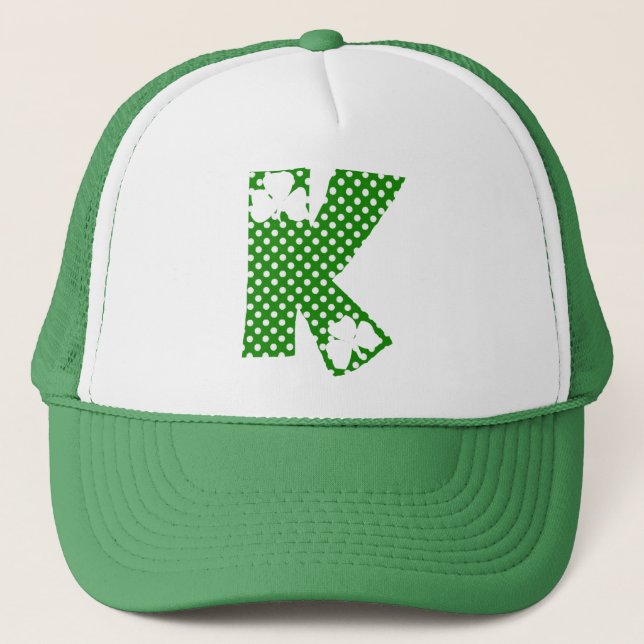 Gorra De Camionero Letra K (Anverso)