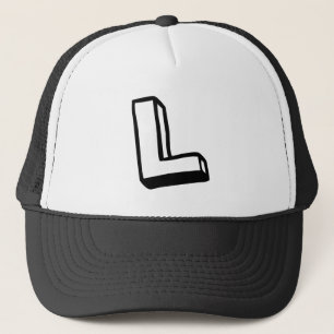 Gorra De Camionero Letra L