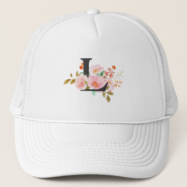Gorra De Camionero Letra L (Anverso)