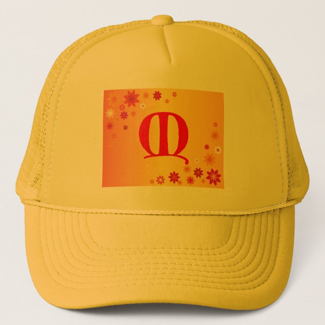 Gorra De Camionero Letra M (Anverso)