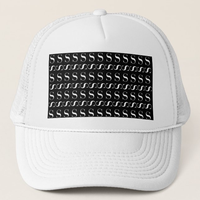 Gorra De Camionero Letra monográfica inicial S (Anverso)