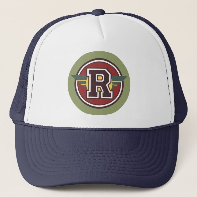 Gorra De Camionero Letra monográfica "R" (Anverso)