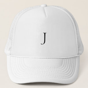 Gorra De Camionero Letra monograma Personalizado J