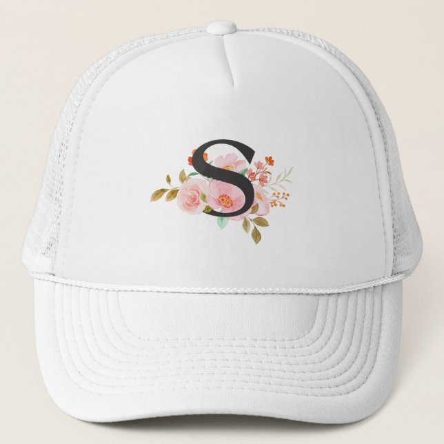 Gorra De Camionero Letra S (Anverso)