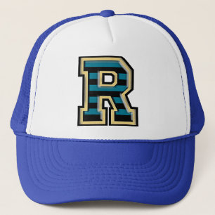 Gorra De Camionero Letra twist clásica "R"