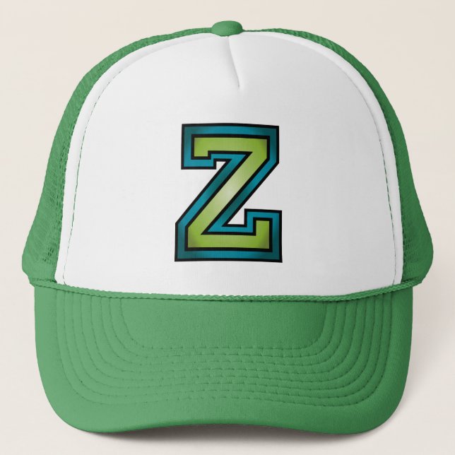 Gorra De Camionero Letra Z (Anverso)
