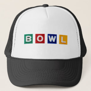Gorra De Camionero Letras B O W L