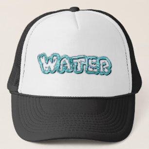 Gorra De Camionero Letras de agua potable