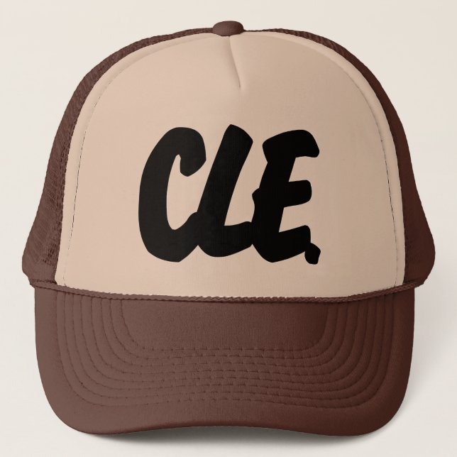 Gorra De Camionero Letras de CLE (Anverso)