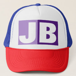 Gorra De Camionero Letras iniciales de monograma