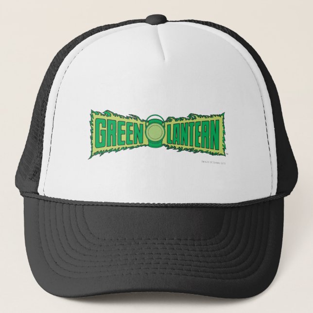 Gorra De Camionero Letras Linterna Verde 1 (Anverso)