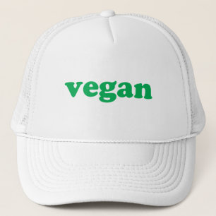 Gorra De Camionero Letras verdes "veganas"