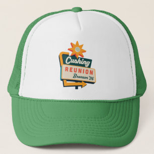 Gorra De Camionero Letrero en el camino de Cushing