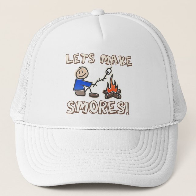 Gorra De Camionero ¡Lets hace S'mores! (Anverso)