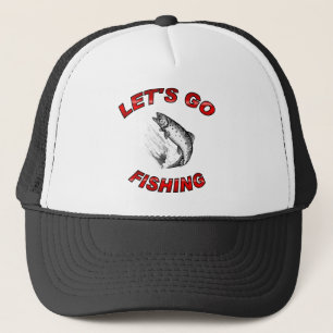 Gorra De Camionero Lets va a pescar