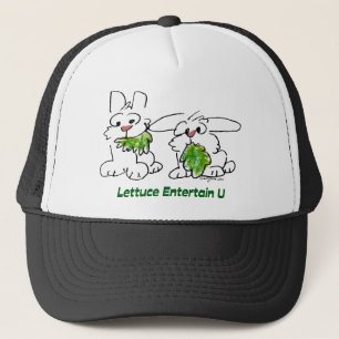 Gorra De Camionero Lettuce Entertain U Personalizado Rabbits