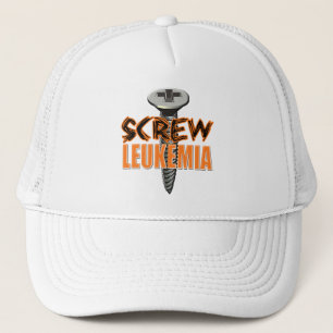 Gorra De Camionero Leucemia del tornillo