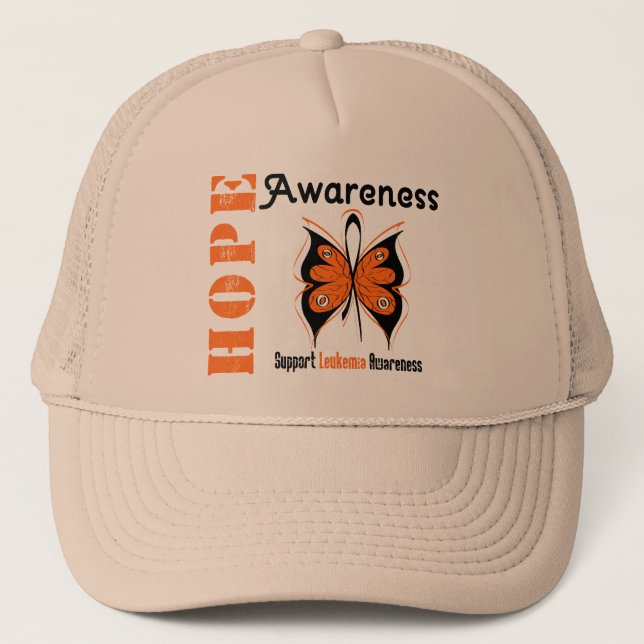 Gorra De Camionero LEUKEMIA Hope (Anverso)