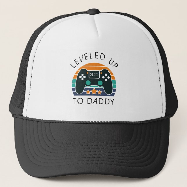 Gorra De Camionero Levantado al juego del día del padre primero (Anverso)