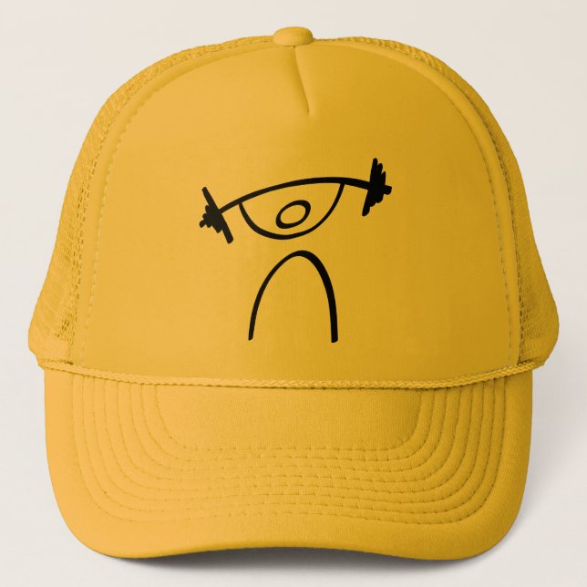 Gorra De Camionero Levantamiento de pesas (Anverso)