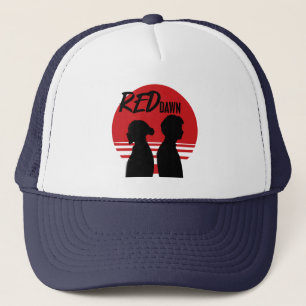 Gorra De Camionero Lewis Hamilton vs Leclerc Rivalry Art Scuderia