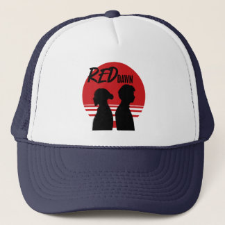 Gorra De Camionero Lewis Hamilton vs Leclerc Rivalry Art Scuderia
