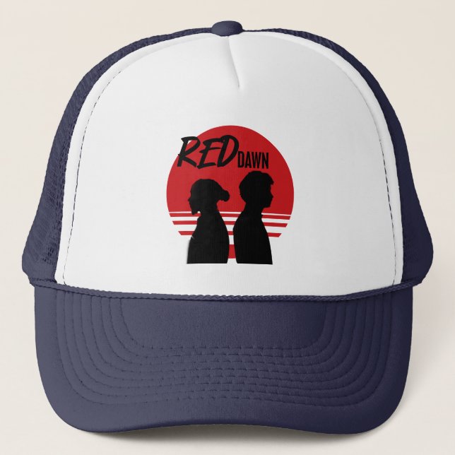 Gorra De Camionero Lewis Hamilton vs Leclerc Rivalry Art Scuderia (Anverso)