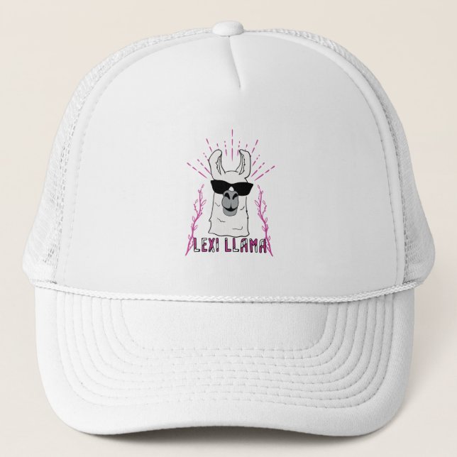 Gorra De Camionero Lexi Llama (Anverso)