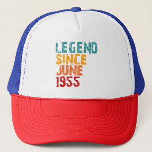 Gorra De Camionero Leyenda 1955 70 Regalos de cumpleaños de 70 años