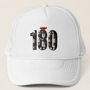Gorra De Camionero Leyenda de Dardos, La Puntuación Perfecta,