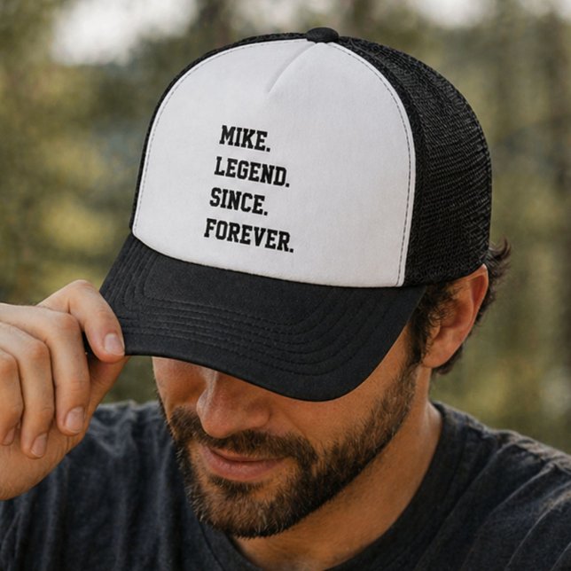 Gorra De Camionero Leyenda de Funny Mike Desde Siempre (Subido por el creador)