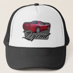 Gorra De Camionero Leyenda de la pareja roja