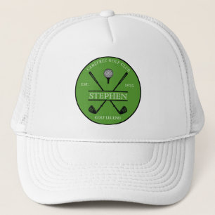 Gorra De Camionero Leyenda del Golf Cross Club Verde