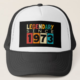 Gorra De Camionero Leyenda desde 1973 51º cumpleaños