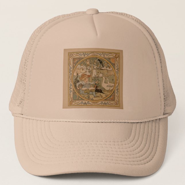 Gorra De Camionero Leyendo diversión (Anverso)