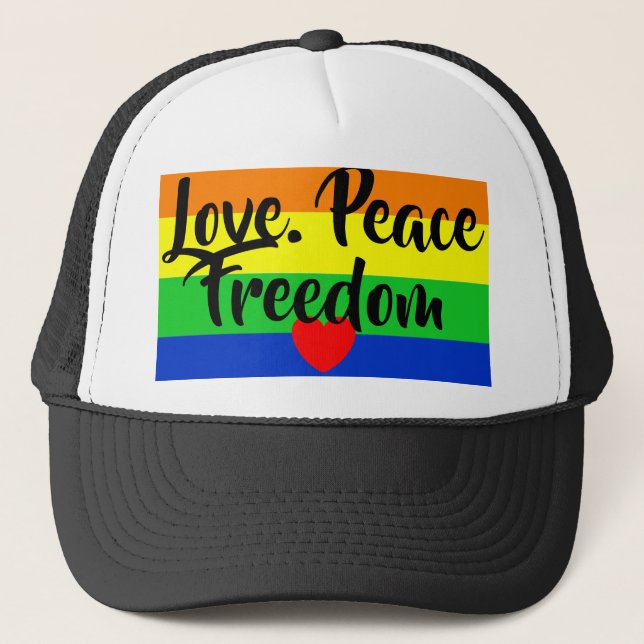 Gorra De Camionero #LGBT #love #primo #gay #lesbian #libertad #desfil (Anverso)