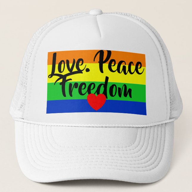 Gorra De Camionero #LGBT #love #primo #gay #lesbian #libertad #desfil (Anverso)