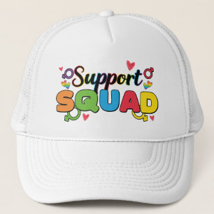 Gorra De Camionero LGBTQ - Squad de apoyo