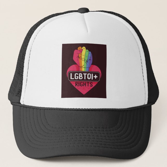 Gorra De Camionero Lgbtqi (Anverso)