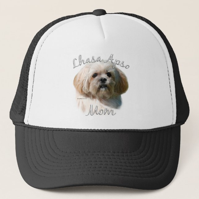 Gorra De Camionero Lhasa Apso Mom 2 (Anverso)