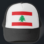 Gorra De Camionero líbano<br><div class="desc">Bandera del Líbano. La bandera arábiga:・・・ن Líbano está formada por dos rayas horizontales rojas que envuelven una franja horizontal blanca. El cedro verde del centro toca cada una de las rayas rojas y su anchura es un tercio de la de la bandera. Fue diseñado para ser una bandera neutral, no...</div>