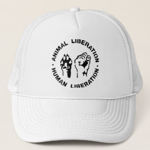 Gorra De Camionero Liberación animal - liberación humana
