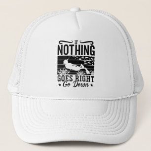 Gorra De Camionero Liberar al editor si nada va bien, vaya abajo