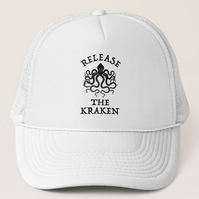 Gorra De Camionero Liberar Al Kraken (Anverso)