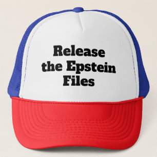 Gorra De Camionero Liberar los archivos de Epstein