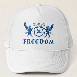 Gorra De Camionero Libertad azul pegasus