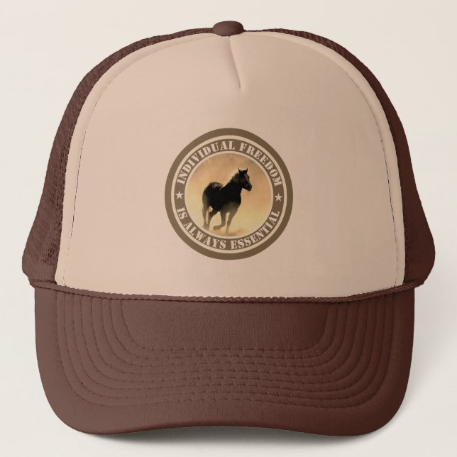 Gorra De Camionero Libertad (caballo) (Anverso)