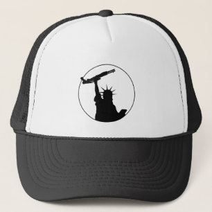 Gorra De Camionero Libertad con la escopeta