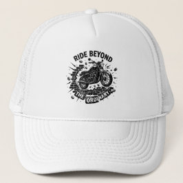 Gorra De Camionero Libertad de Motociclista Rompe Límites