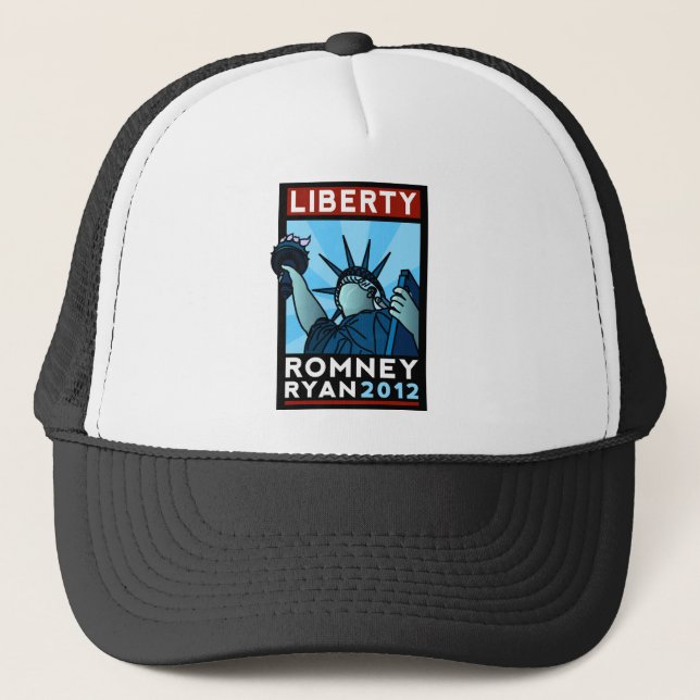 Gorra De Camionero Libertad de Romney Ryan (Anverso)
